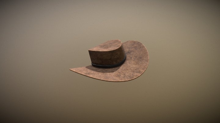 Cowboy Hat 3D Model