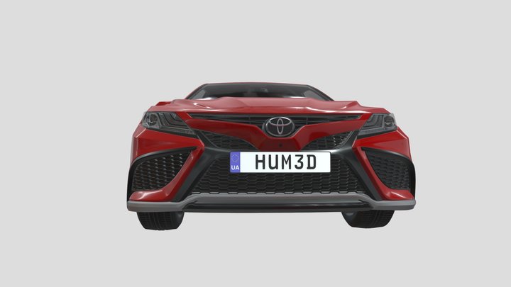 Toyota_Camry_(Mk6)_(XV70)_XSE_2021_V02 3D Model