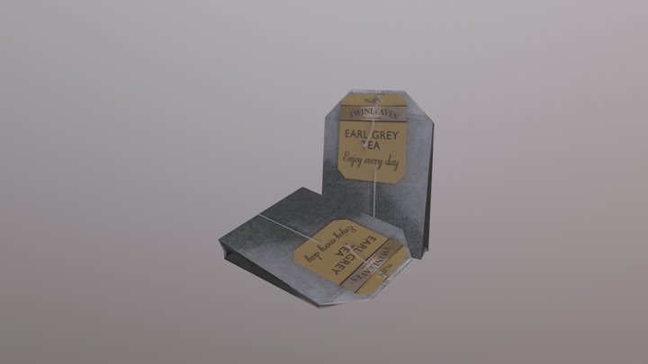 Tea Bags 3D Model
