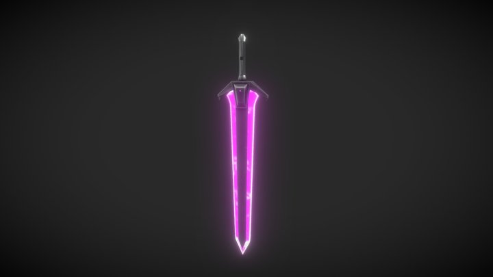 Cyber Sword 3D Model