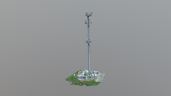 Cell-tower-last-v Limpia-2 Simplified 3d Mesh 3D Model