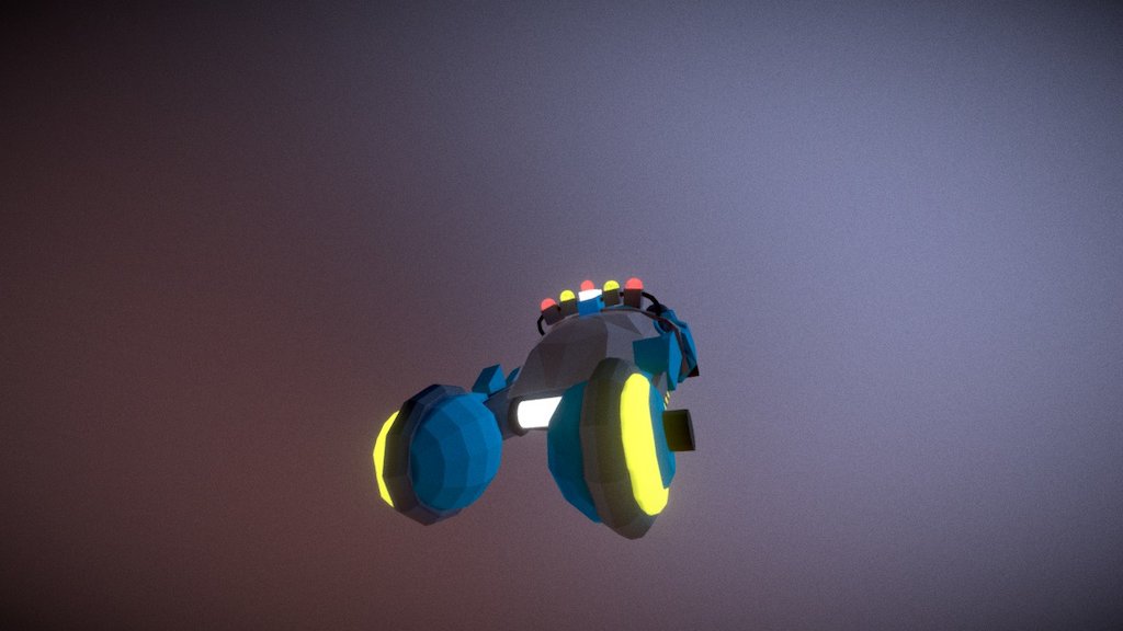 Blade runner Spinner (done in Google VR blocks)