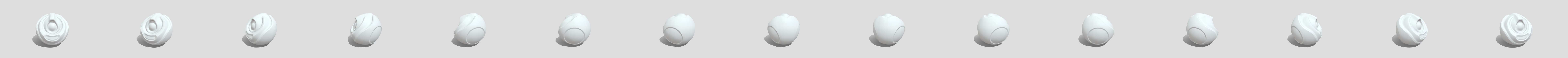 Robo Orb Retopology Smallversion 3D Model