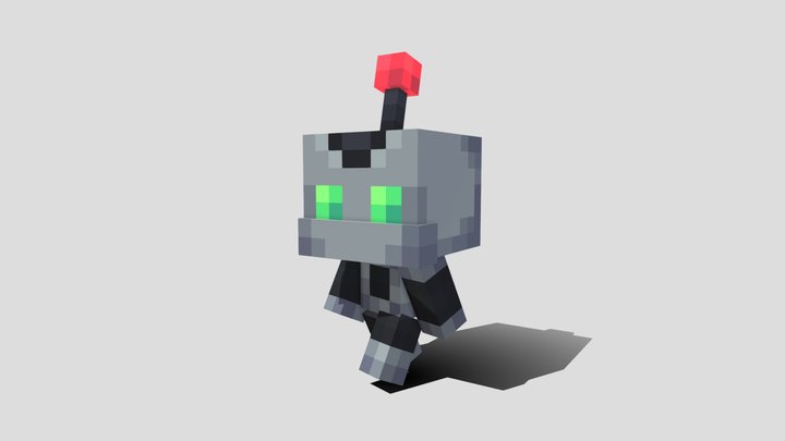 Minecraft Clank 3D Model