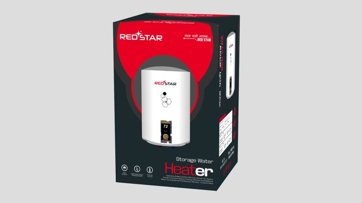 RED STAR NEW BOX1 – Modello 3D gratuito STL