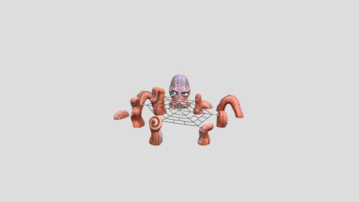 1000279 Octopus Climber 3D Model