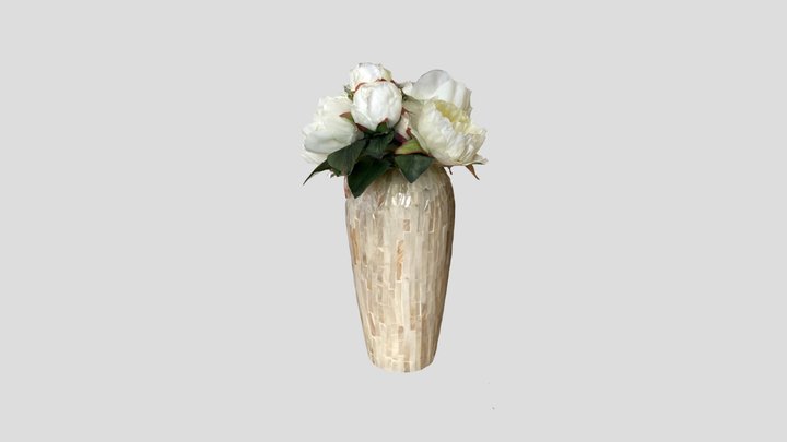 Vase of flowers 3D Model
