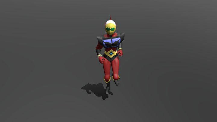 duke fleed run 3D Model