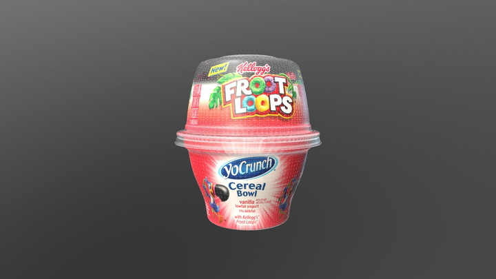 StudioTribe - Kellogs Yo Crunch 3D Model
