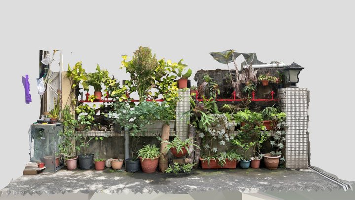 3D掃描習作：盆栽圍籬 3D Model