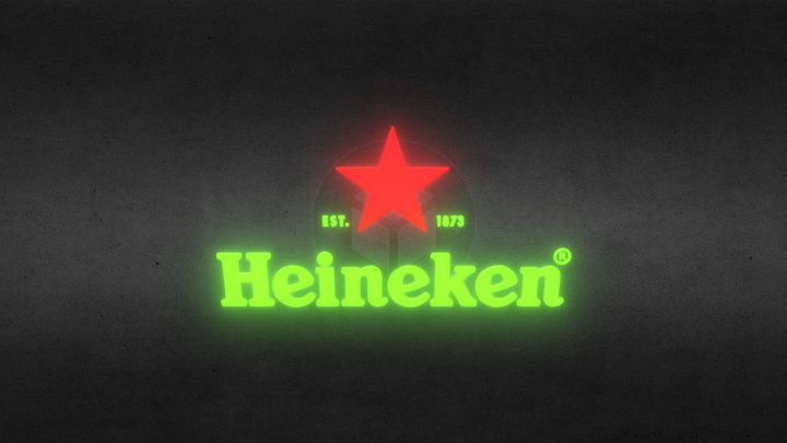 Heineken 3D Model