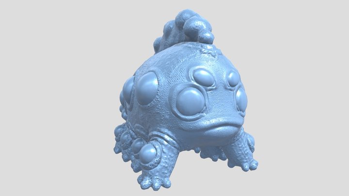 Salmalotl organinc model 3D Model