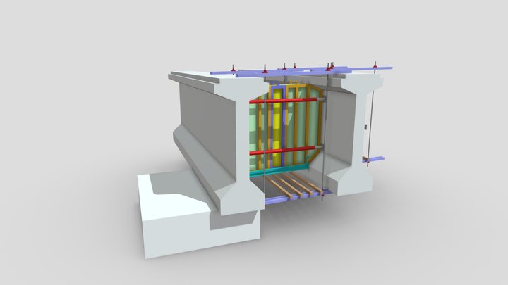 Metode Diafragma 3D Model