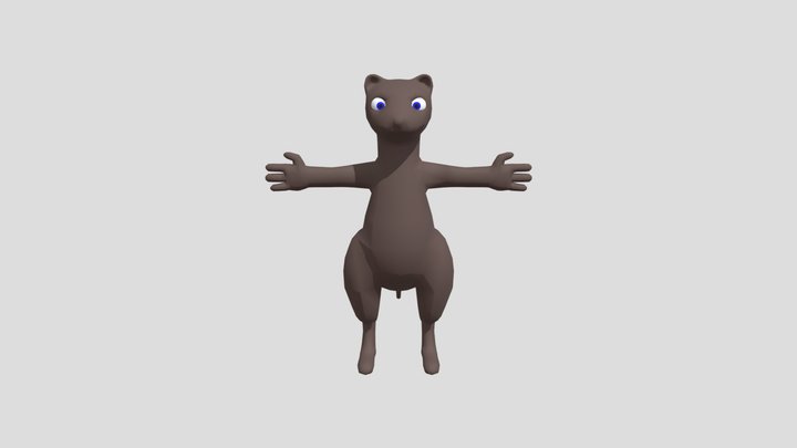 littleThief 3D Model