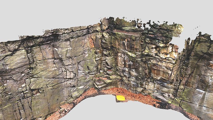 Former quarry Muttental, Witten (GER) 3D Model