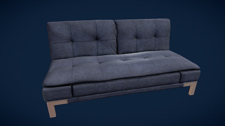 Sofa Low Poly 3D Model
