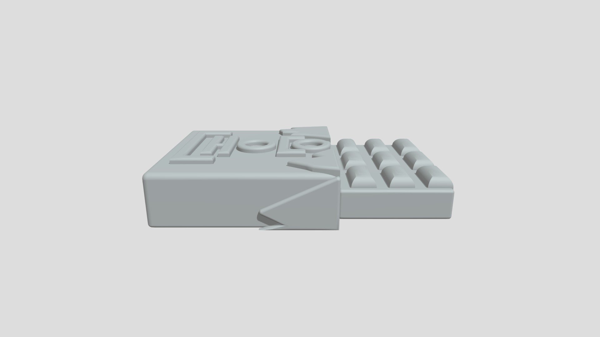 Chocolate Bar V2 3D model by jbecker51 [f31651b] Sketchfab