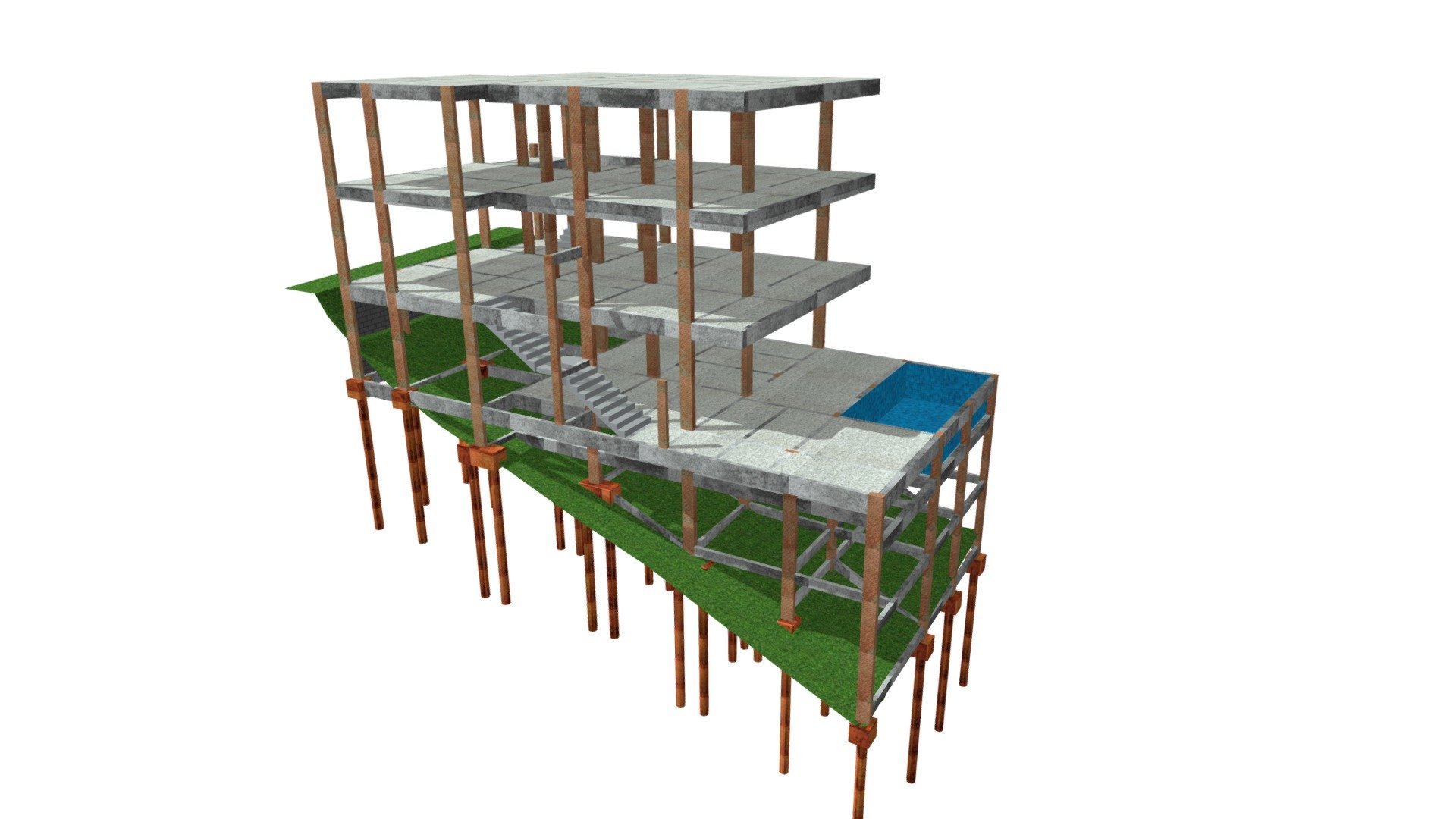 RESIDÊNCIA J&T, VERSÃO 2023 - 3D model by Rovetta Engenharia ...