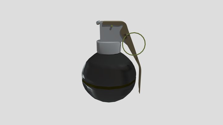 Stylized Grenade Bomb