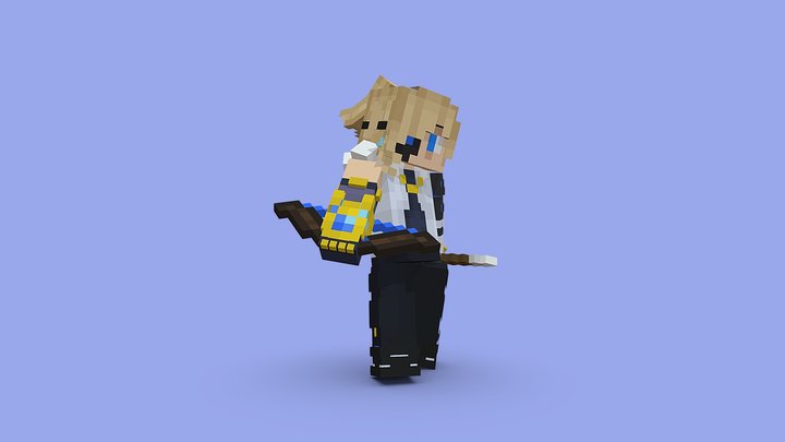 Crusader (Personal Minecraft Skin Model) 3D Model