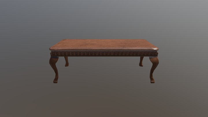 Tea Table 3D Model