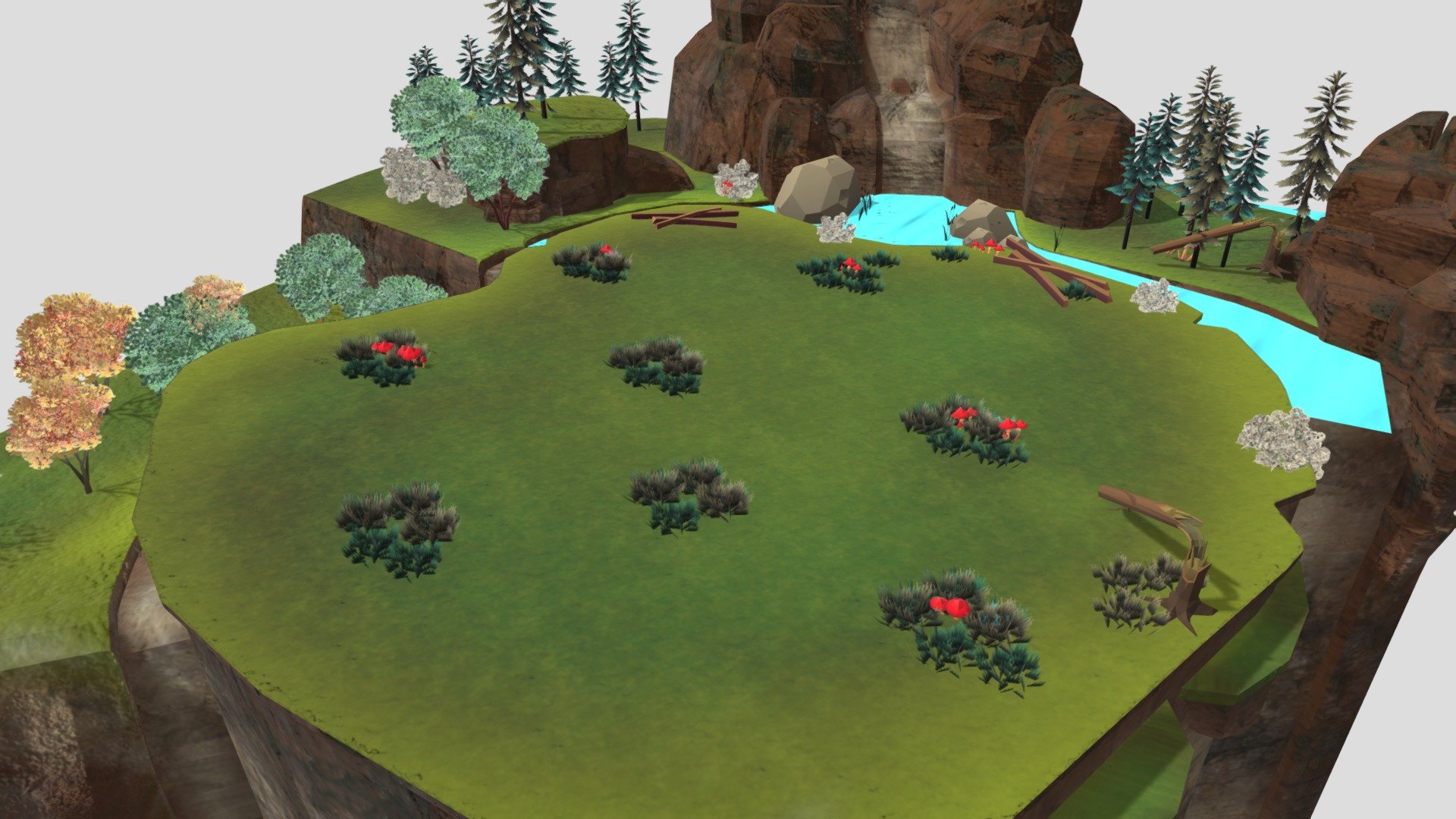 Jungle - 3D model by landsofazolite [f318dd2] - Sketchfab
