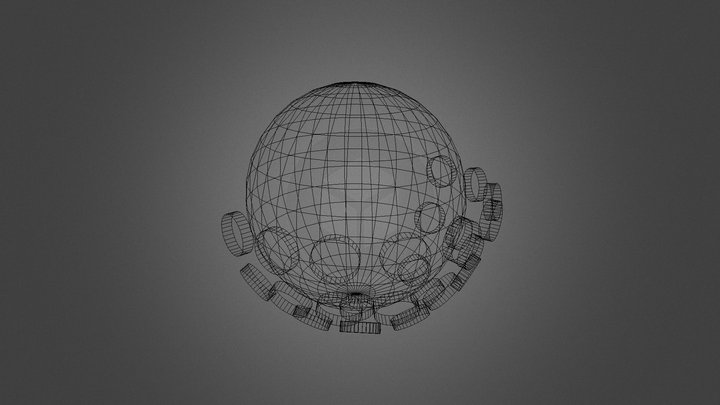 球体-观察和练习圆的空间透视细微变化 3D Model