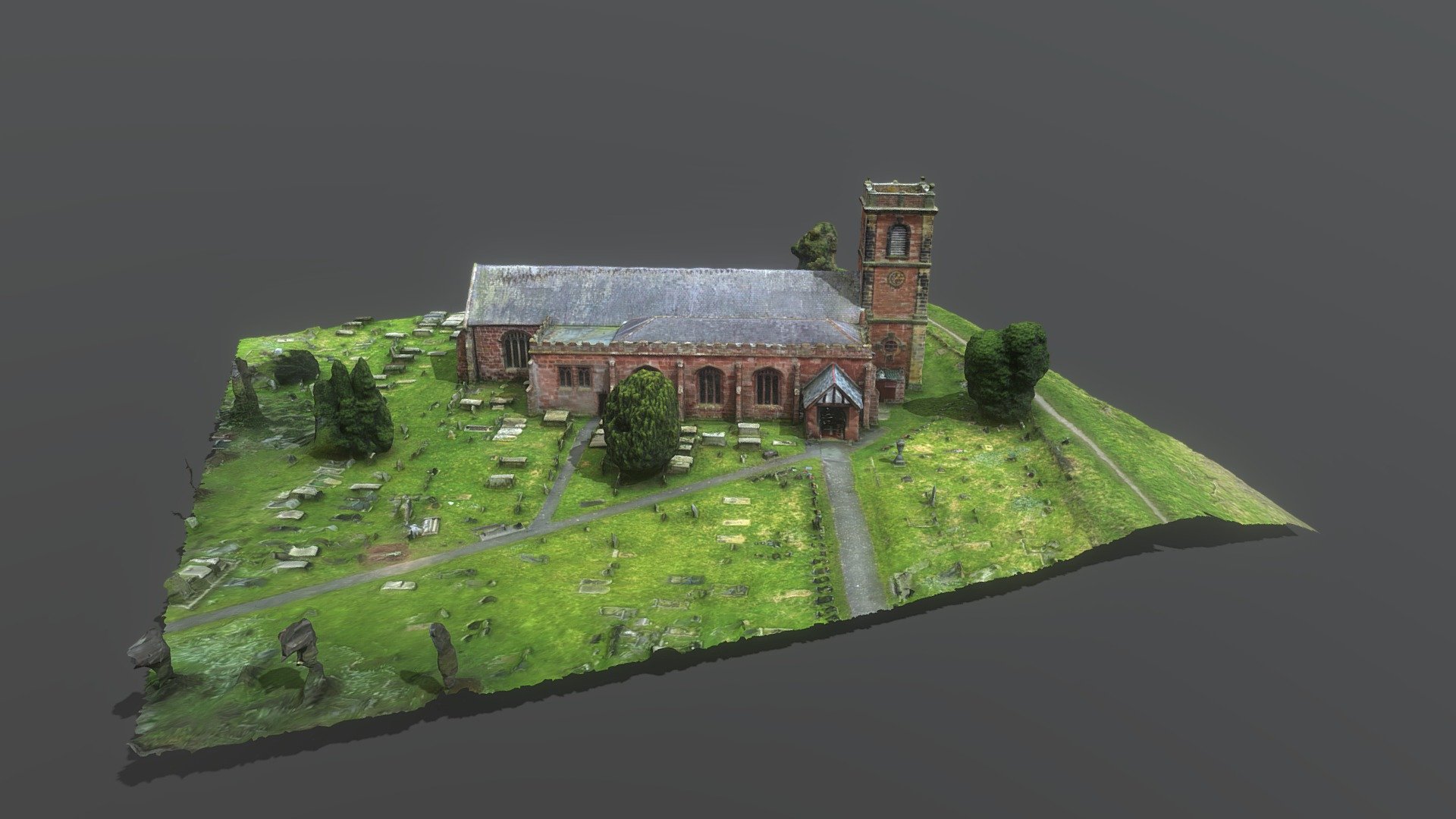 3d_Scanned_Chruch_in_MeshRoom - 3D model by CG_DT [f31a09a] - Sketchfab