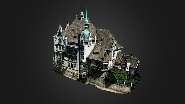 Ecole des Pontonniers 3D Model