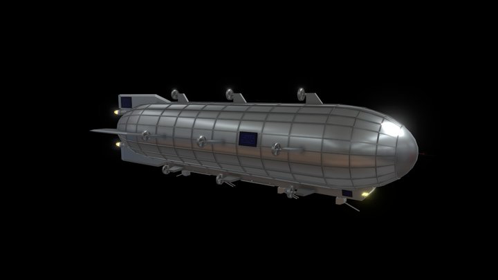 SMS Airship 3D Model