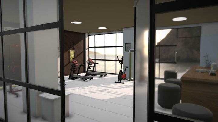 Gym 3Desain 3D Model