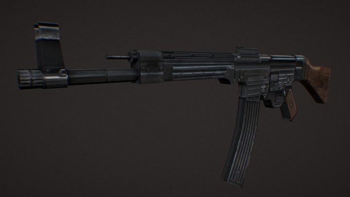 PSX STG-44 3D Model