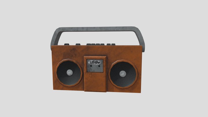 Boom Box Lethal Ape Reduxed 3D Model