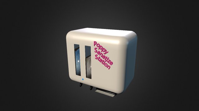 poppy sanatize station 3D Model