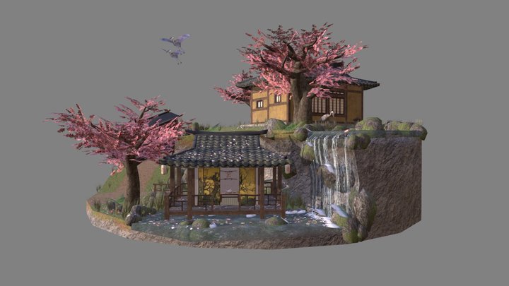 Sakura Silence 3D Model