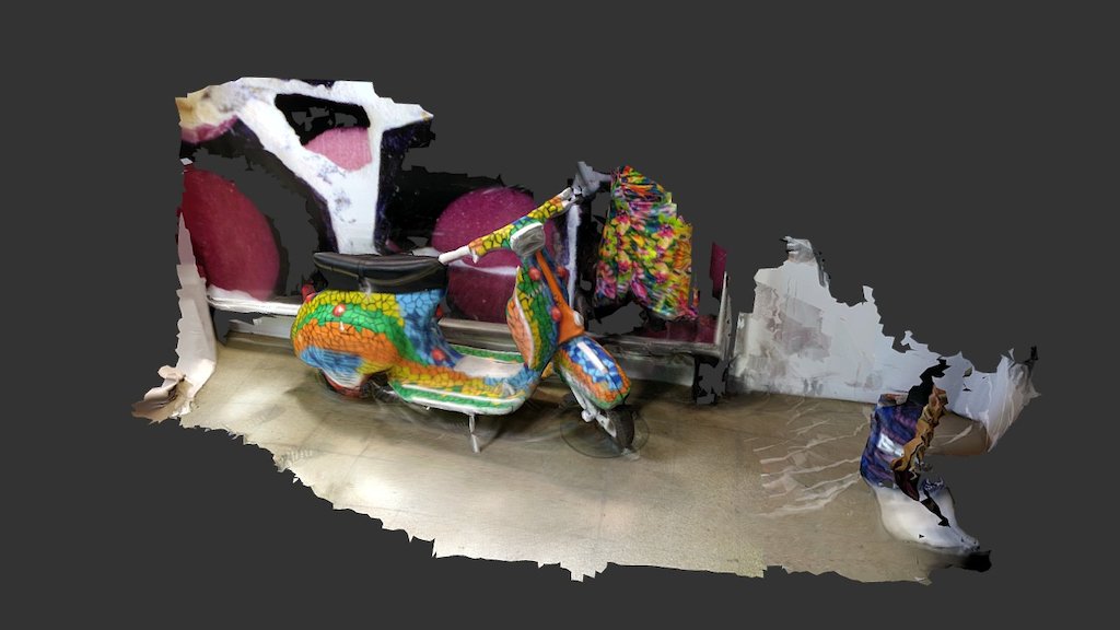 Colorful Scooter