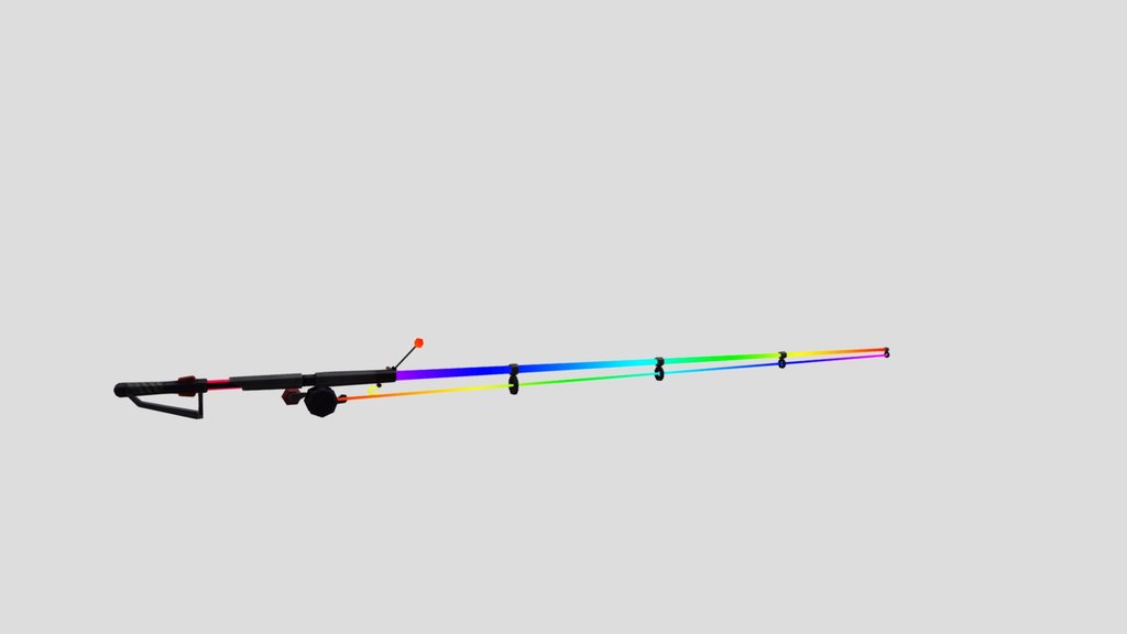 animal company - glowing fishing rod