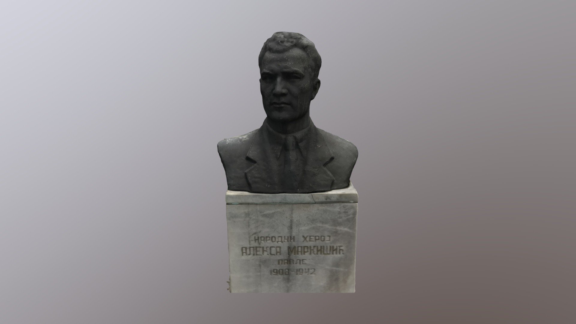 Aleksa Markišić — Sketchfab embed 3D viewer