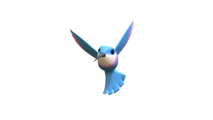 벌새 3D Model