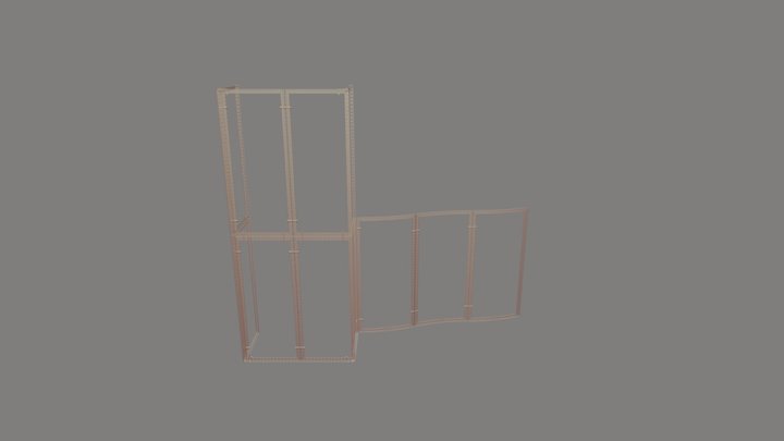 TOWER WALL 3D Model