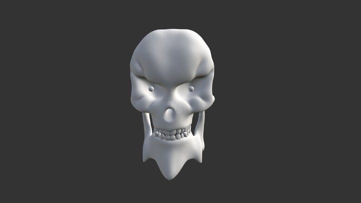 Skull - Ainz Ooal Gown 3D Model