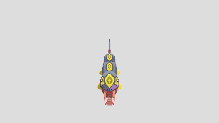 Battle Pike (Pokémon Emerald) 3D Model