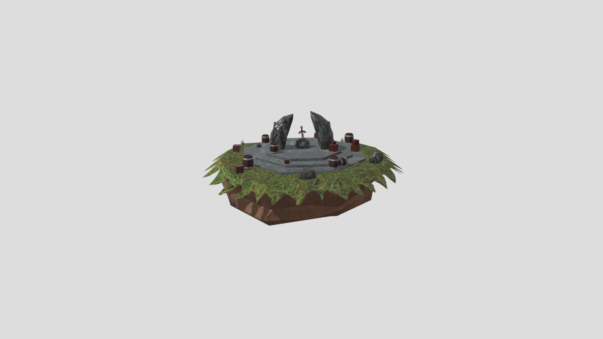 Final Diorama: Sword in Stone