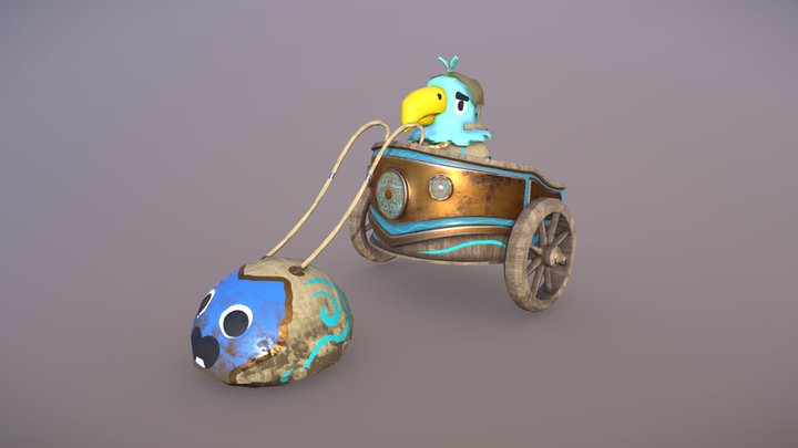 Lennon WorldSkills 2025 Animal Crossing Racing 3D Model