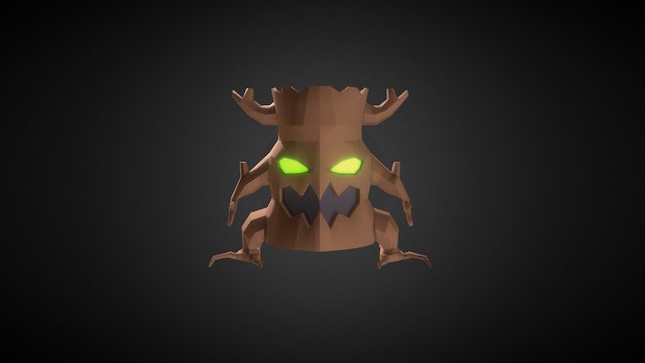 Wood Monster 3D Model