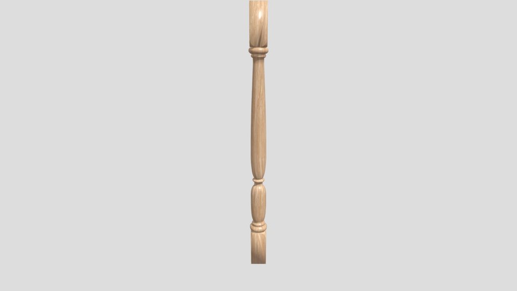 Wooden Railing 1 Procedural