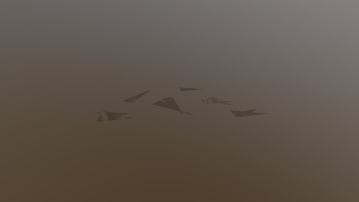 broken glass 3D Model