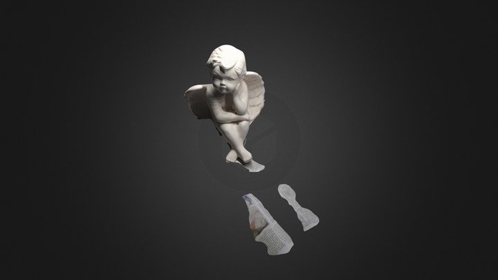 Angel. Erster Versuch 3D Model