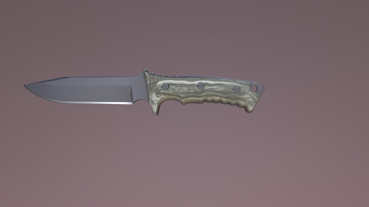 Pacific Knife 3D Model