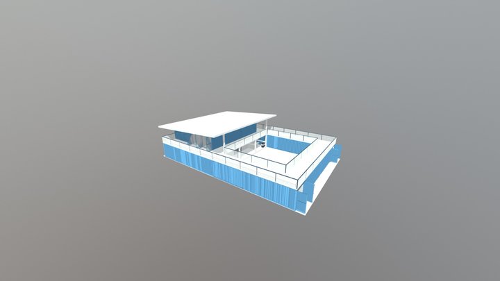 2018 Shipping Container Home V2 2 3D Model